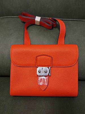 cheap quality Sac a Depeches 21 togo Orange H PHW